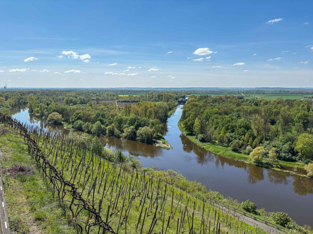 two rivers connection in Mělník