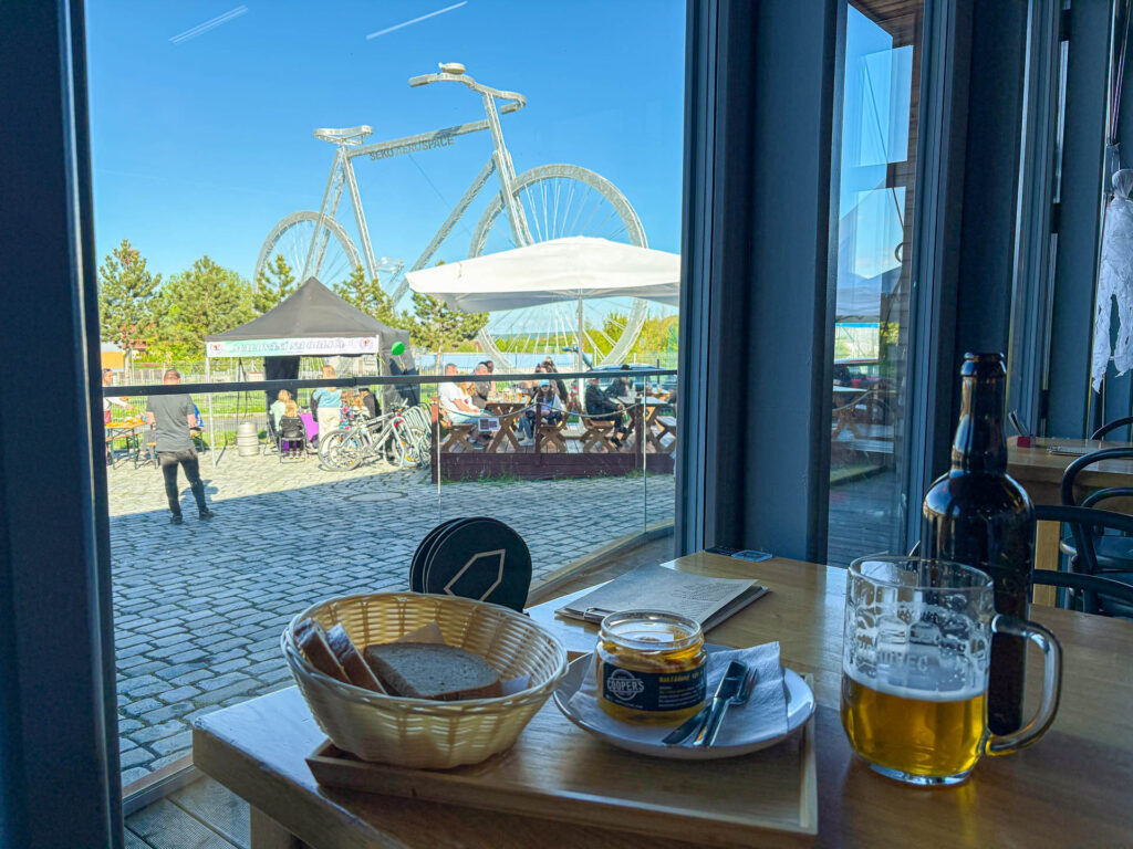 food an beer in local brewery in Czech rep.