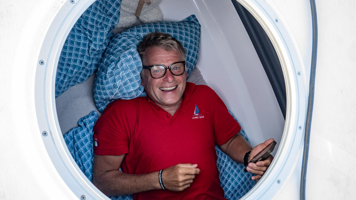 Admiral in the cabin
