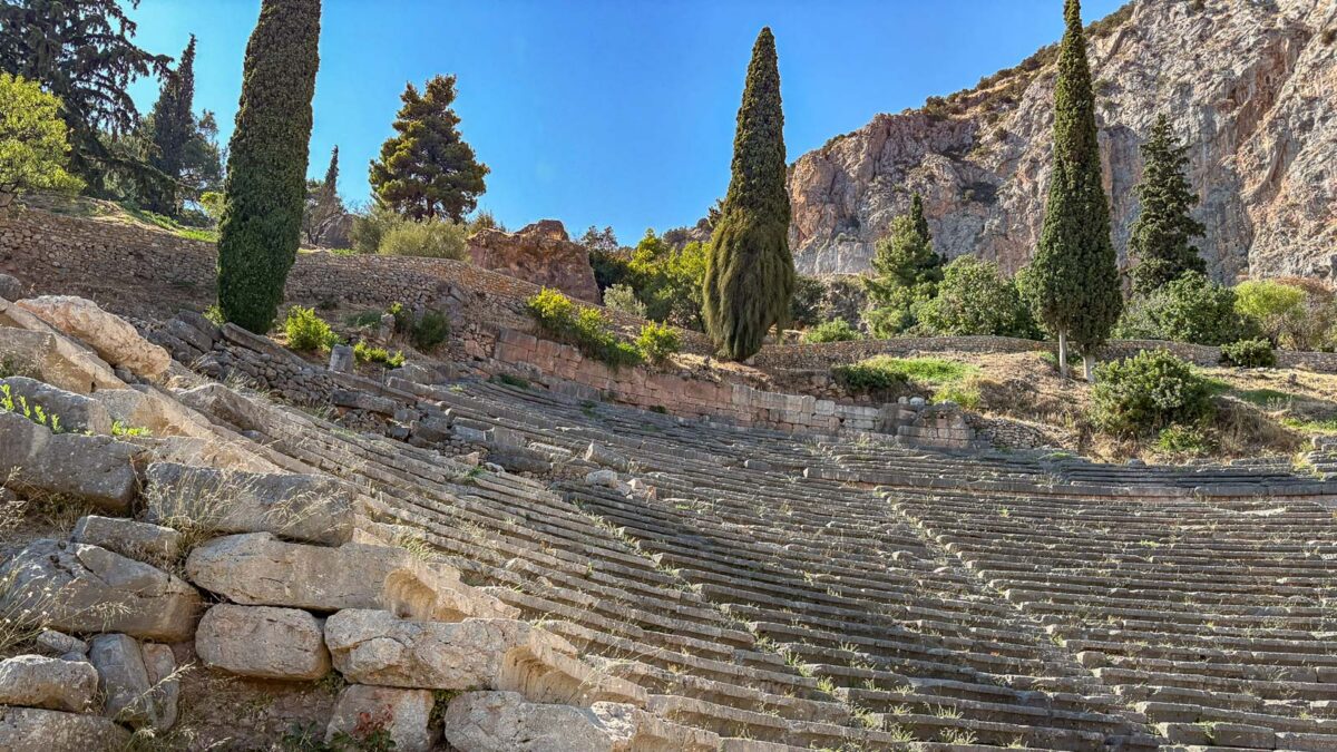 Amphitheater in Delphi