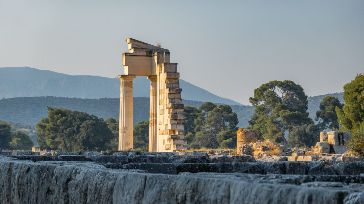 Remains of the ancient city Epidaurus